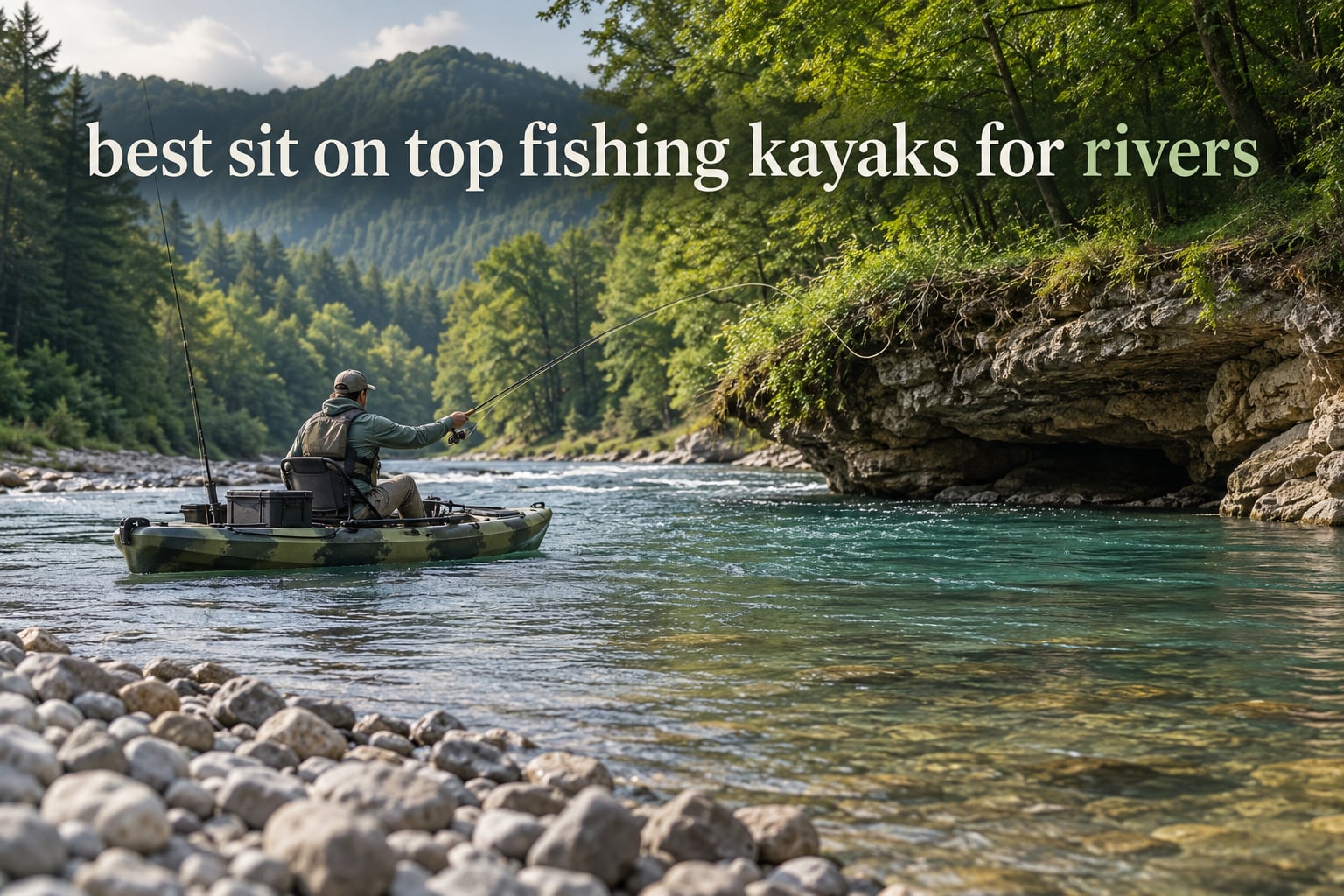 best sit on top fishing kayaks for rivers
