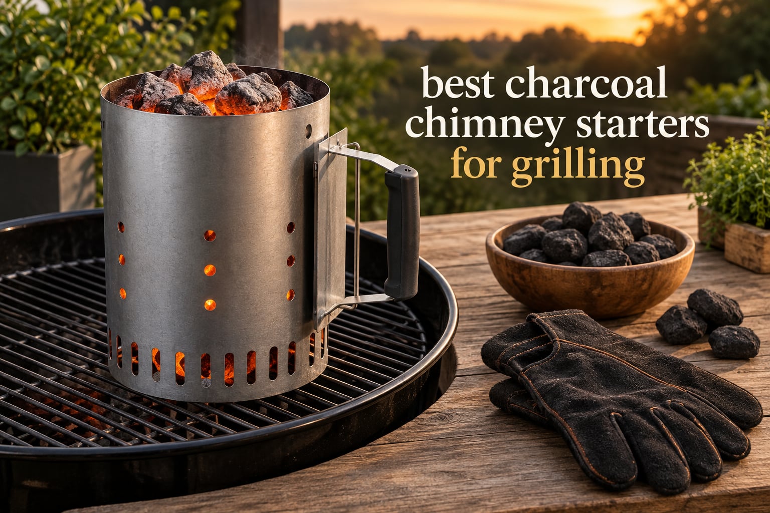 best charcoal chimney starters for grilling