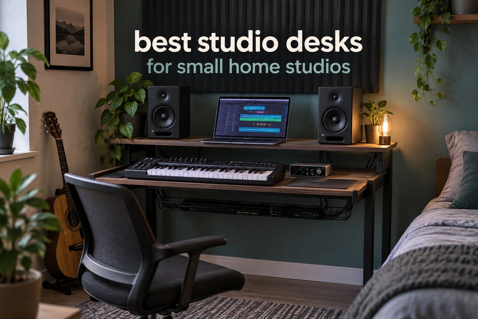 best studio desks for small home studios