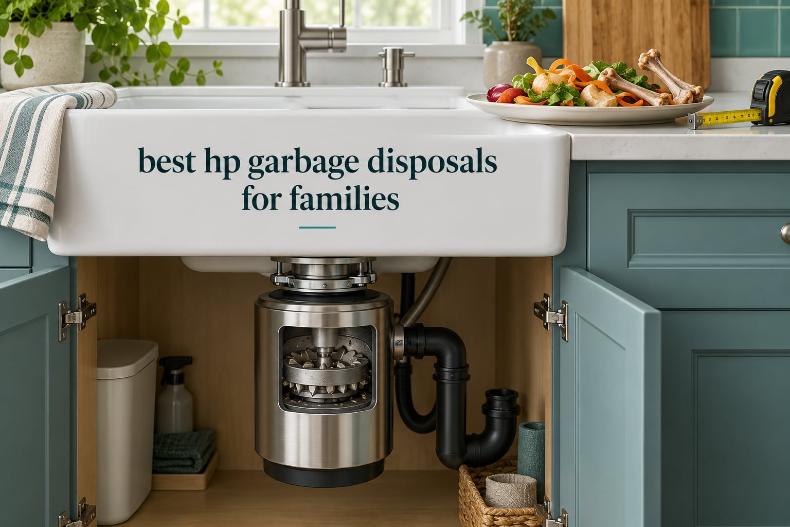 best 1 hp garbage disposals for families