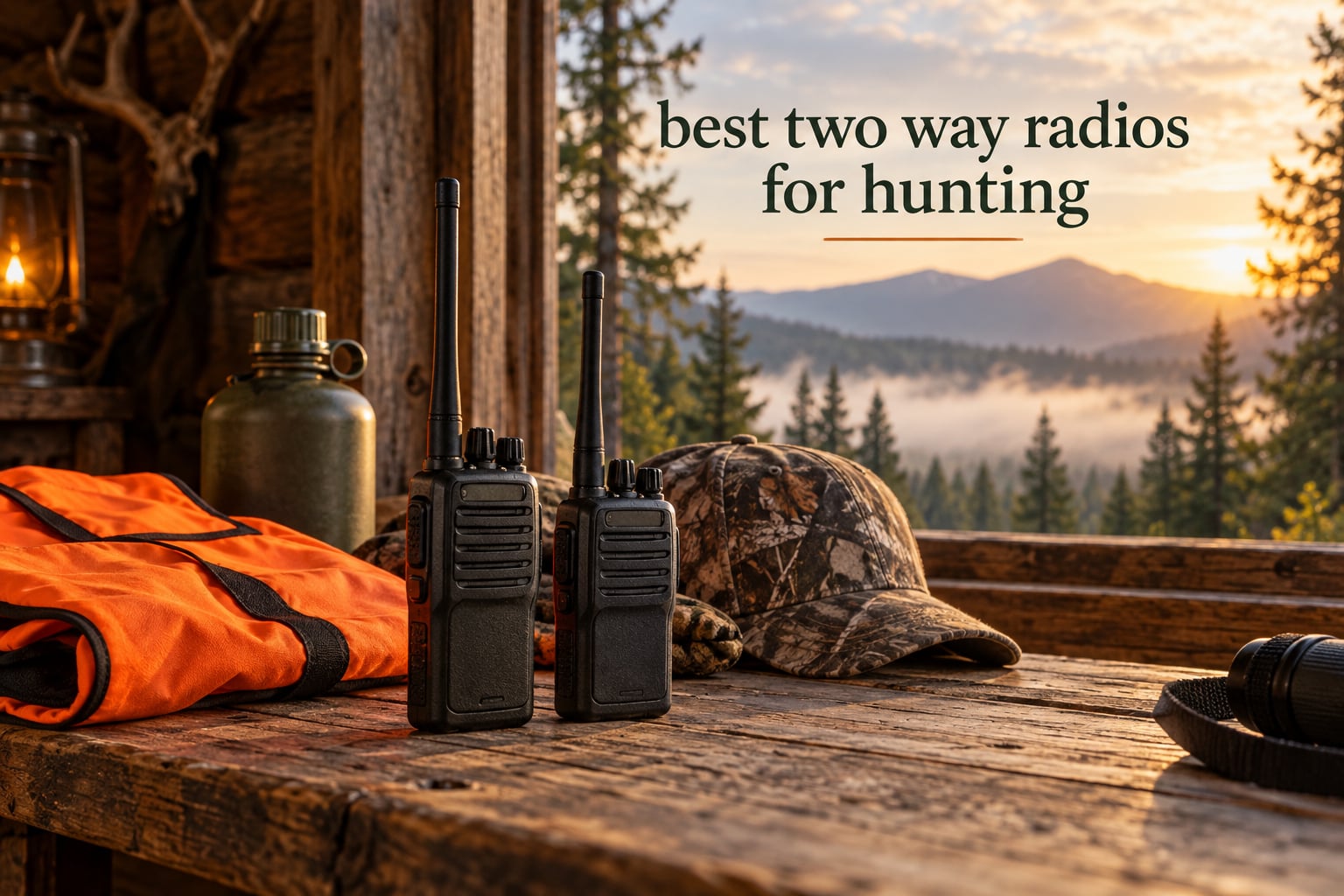 best two way radios for hunting