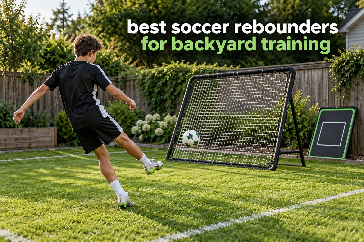best soccer rebounders for backyard training