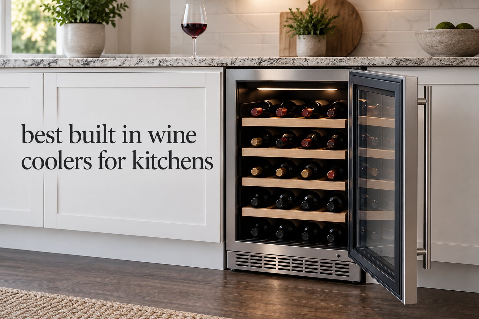 best built in wine coolers for kitchens