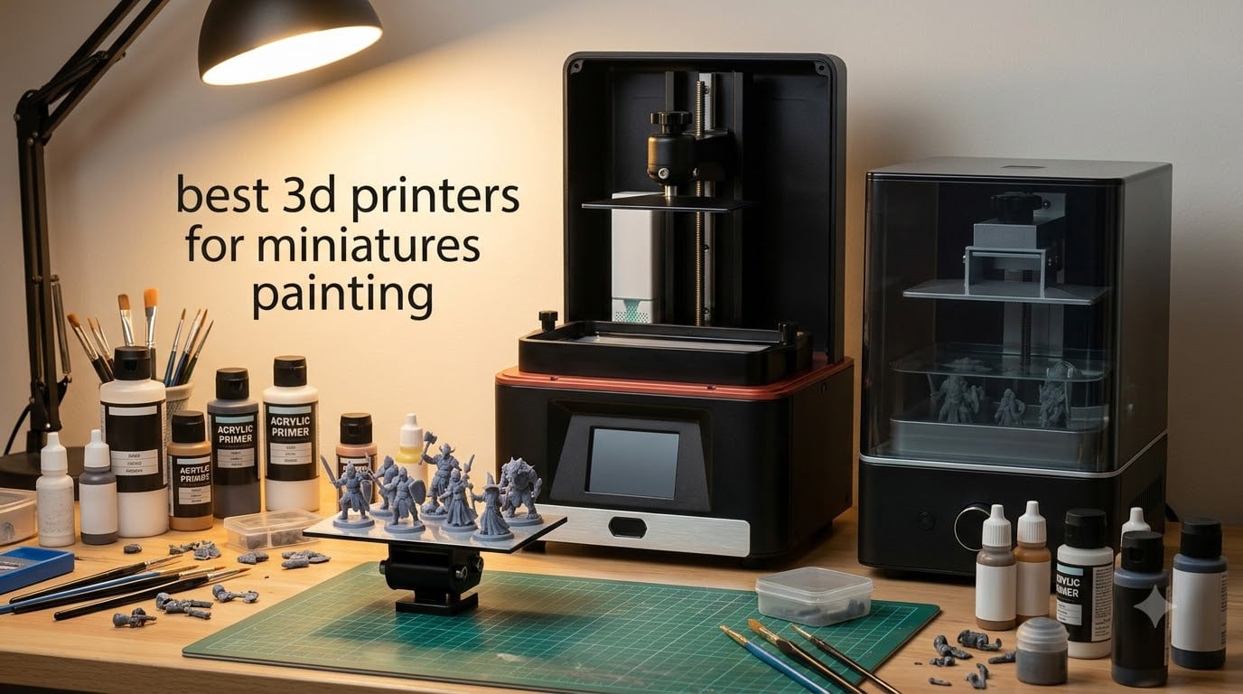 best 3d printers for miniatures painting