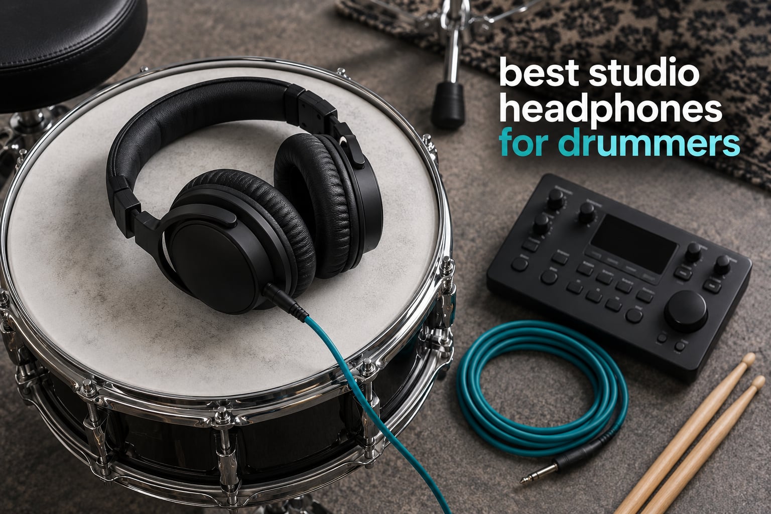 best studio headphones for drummers