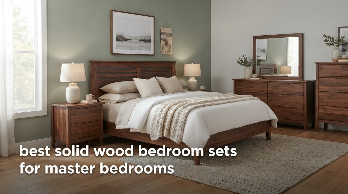 best solid wood bedroom sets for master bedrooms