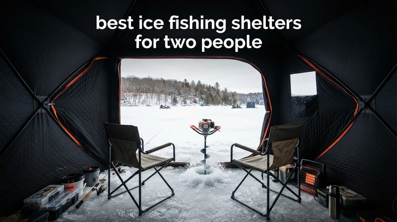 best ice fishing shelters for two people