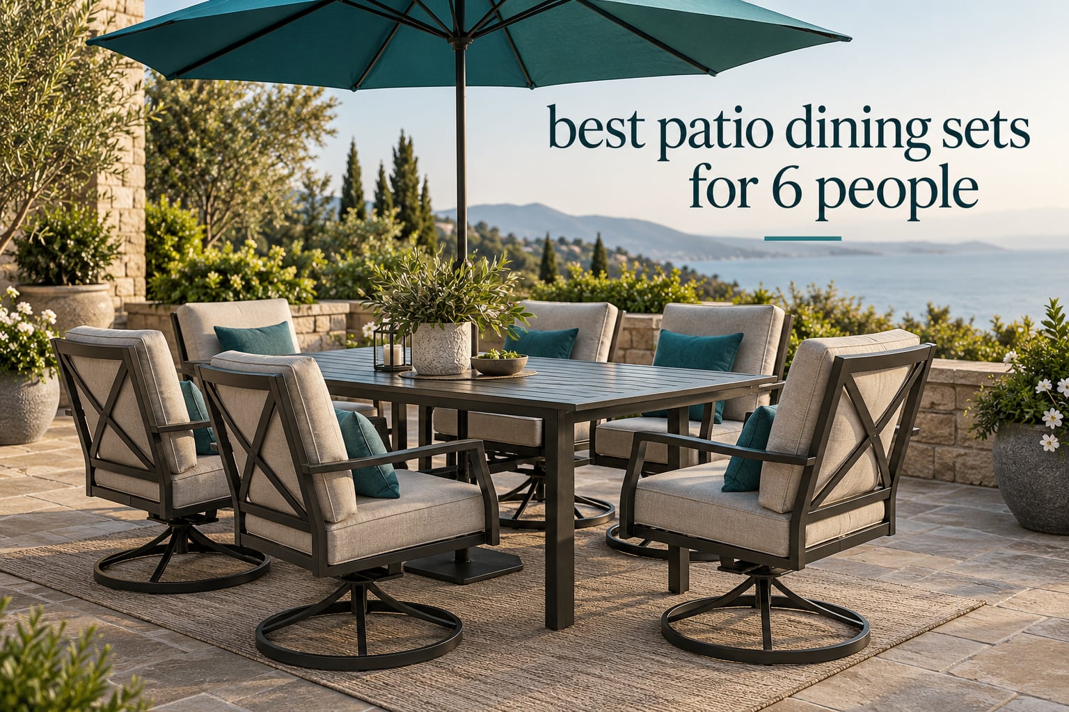 best patio dining sets for 6 people