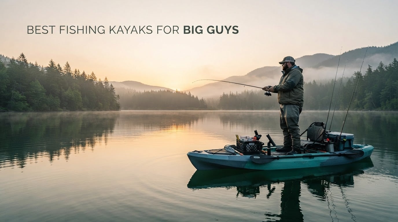 best fishing kayaks for big guys