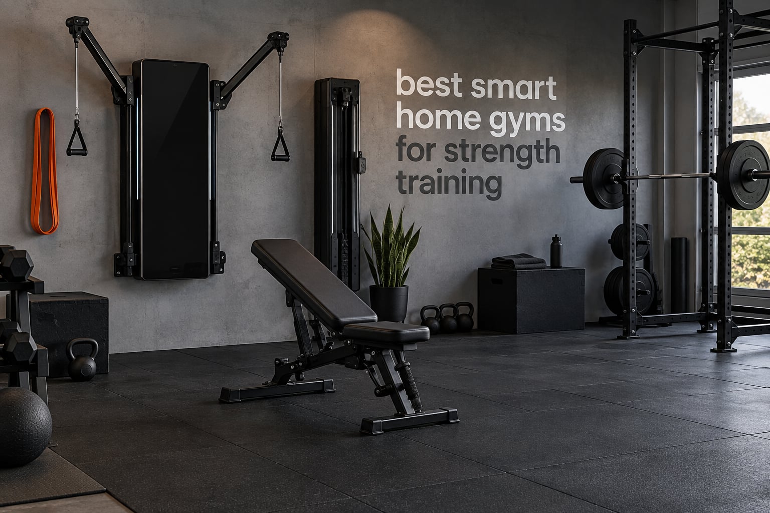 best smart home gyms for strength training