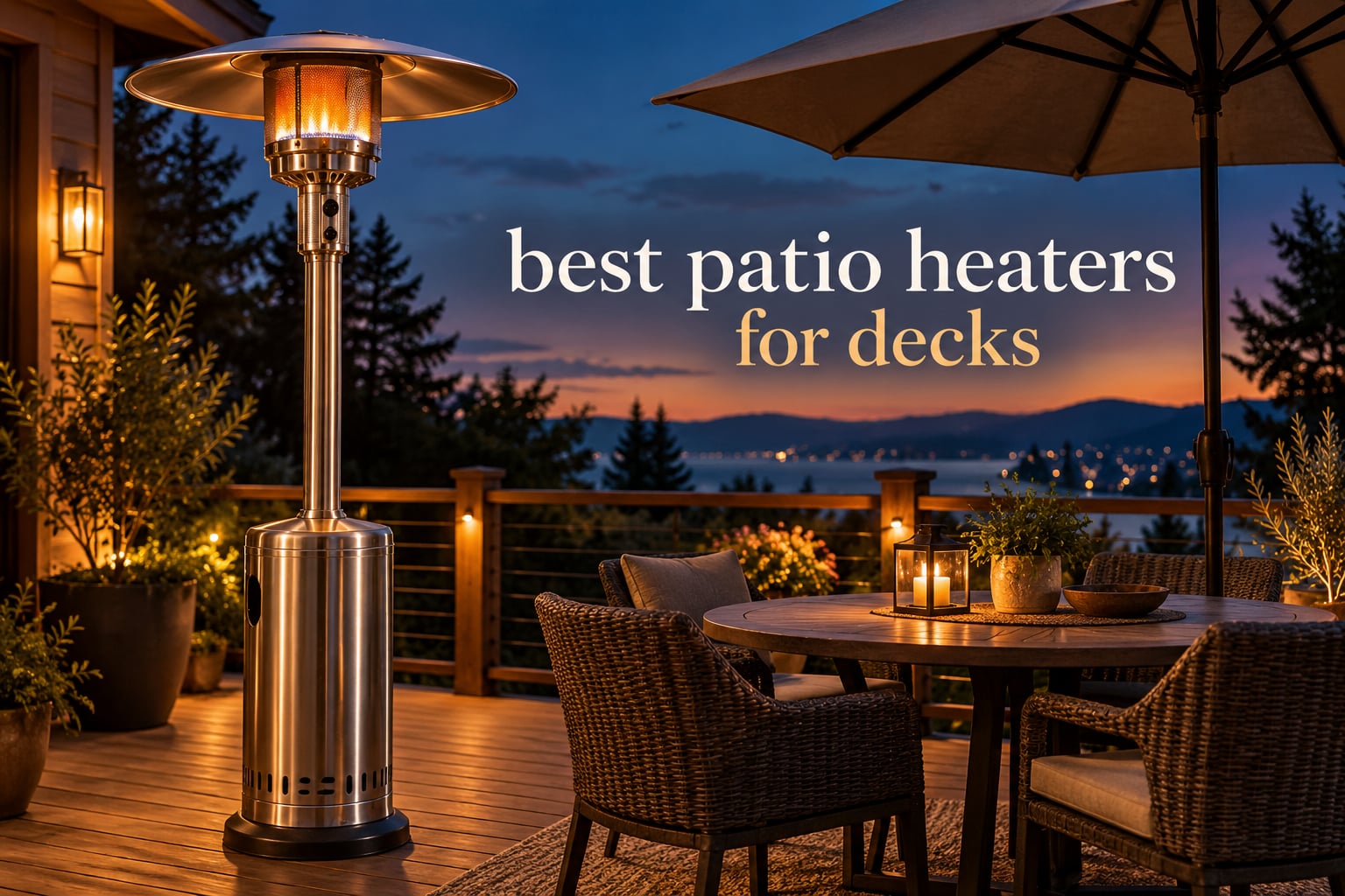 best patio heaters for decks