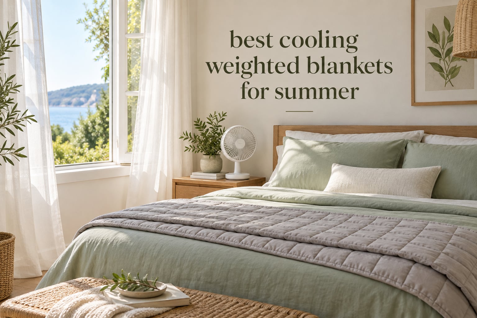 best cooling weighted blankets for summer