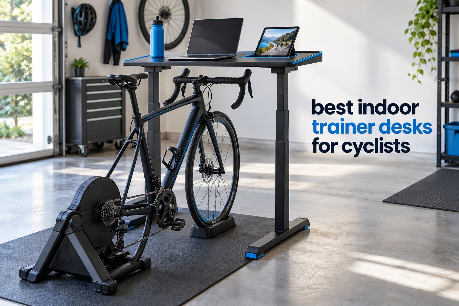 best indoor trainer desks for cyclists