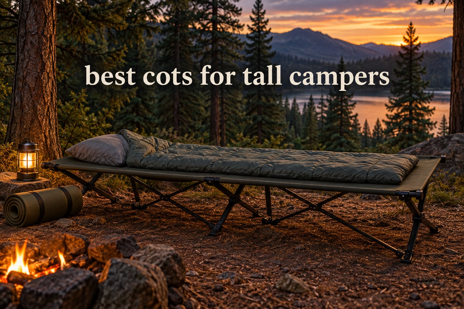 best cots for tall campers