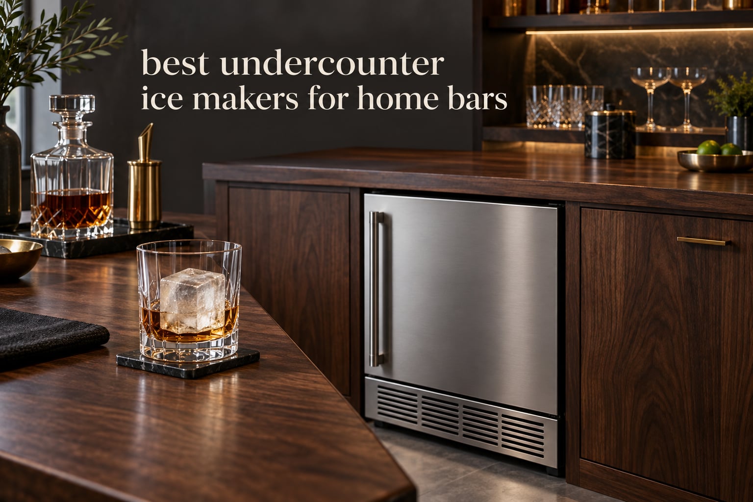 best undercounter ice makers for home bars