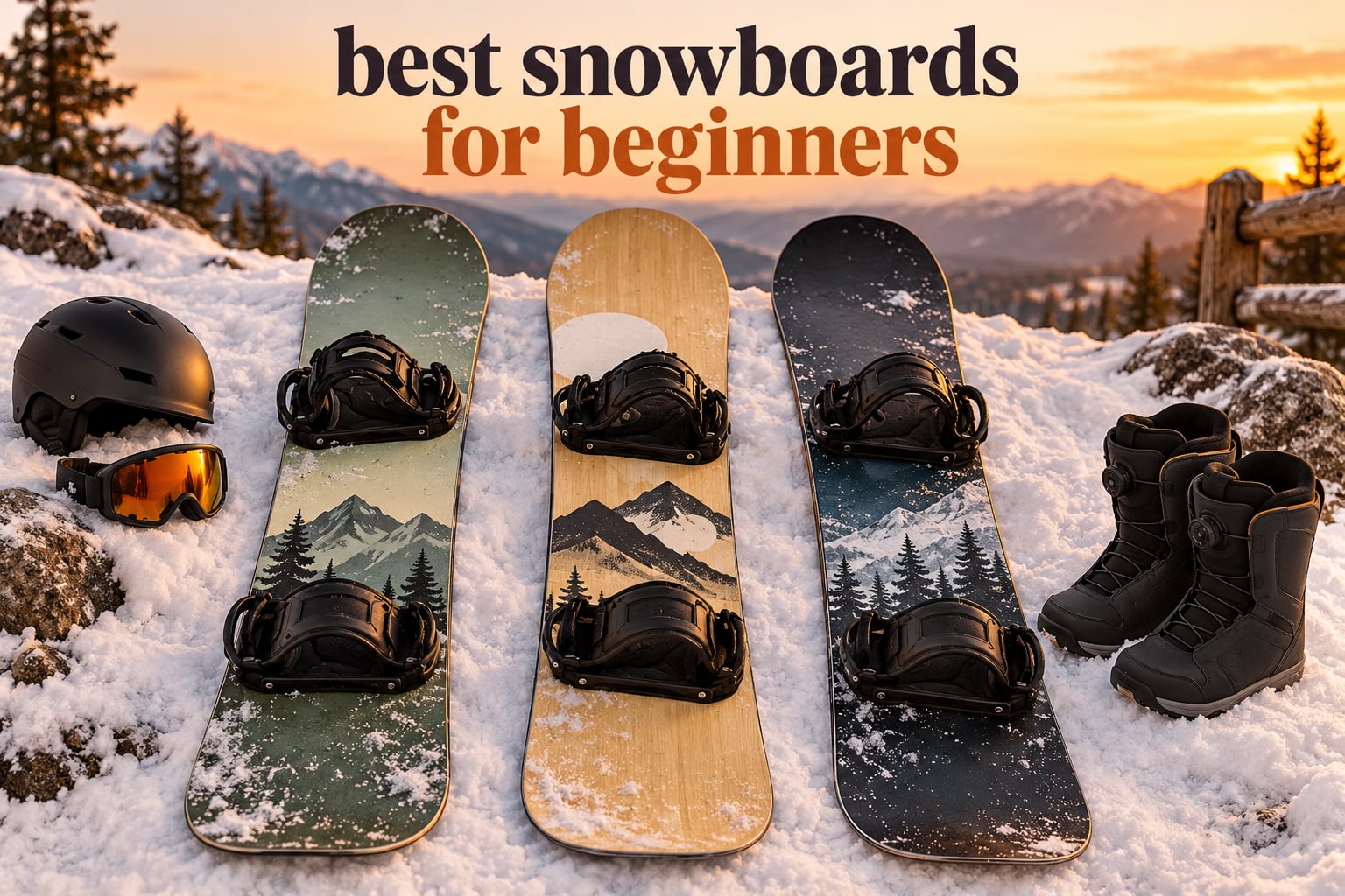 best snowboards for beginners